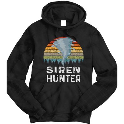 Siren Hunter Retro Tornado Chaser Tie Dye Hoodie