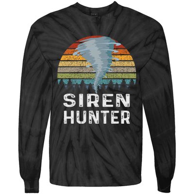 Siren Hunter Retro Tornado Chaser Tie-Dye Long Sleeve Shirt