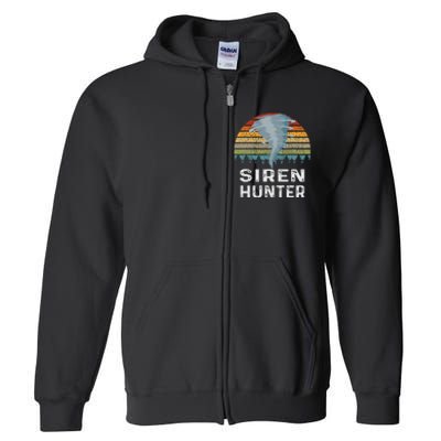 Siren Hunter Retro Tornado Chaser Full Zip Hoodie