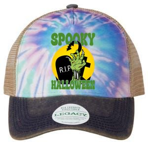 Spooky Halloween Rip Zombie Legacy Tie Dye Trucker Hat