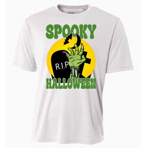 Spooky Halloween Rip Zombie Cooling Performance Crew T-Shirt