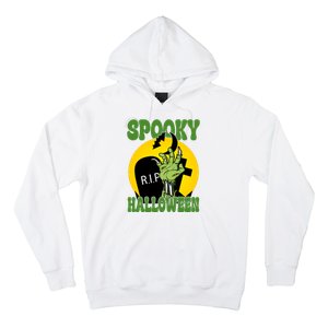 Spooky Halloween Rip Zombie Hoodie