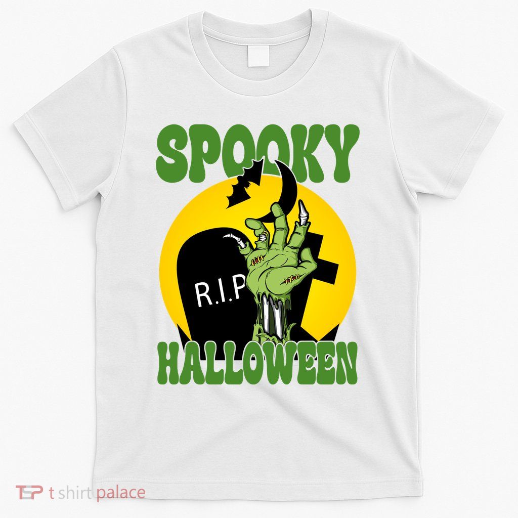 Spooky Halloween Rip Zombie T-Shirt