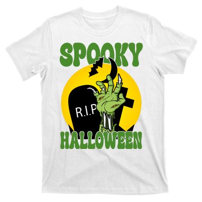 Spooky Halloween Rip Zombie T-Shirt