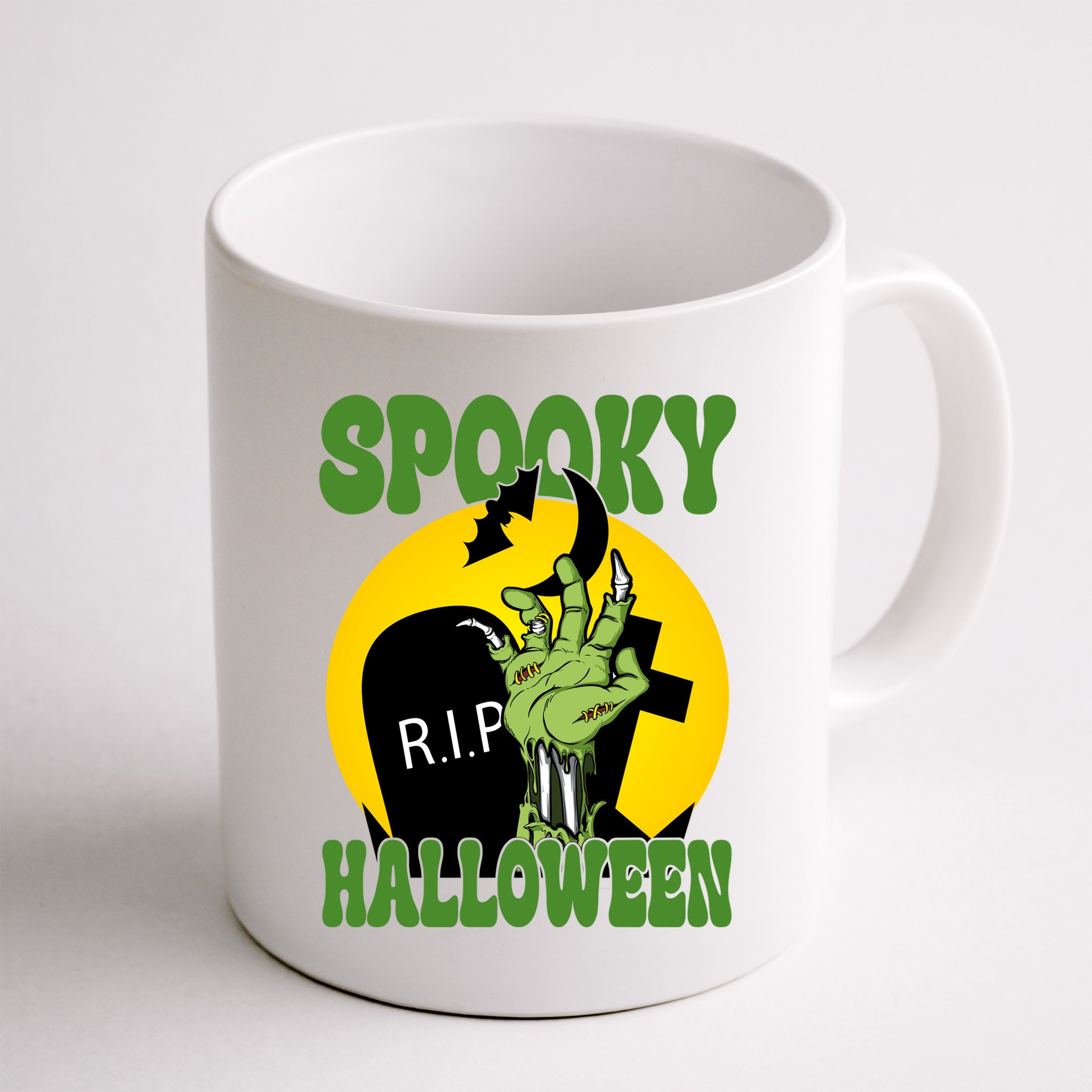 Spooky Halloween Rip Zombie Mug