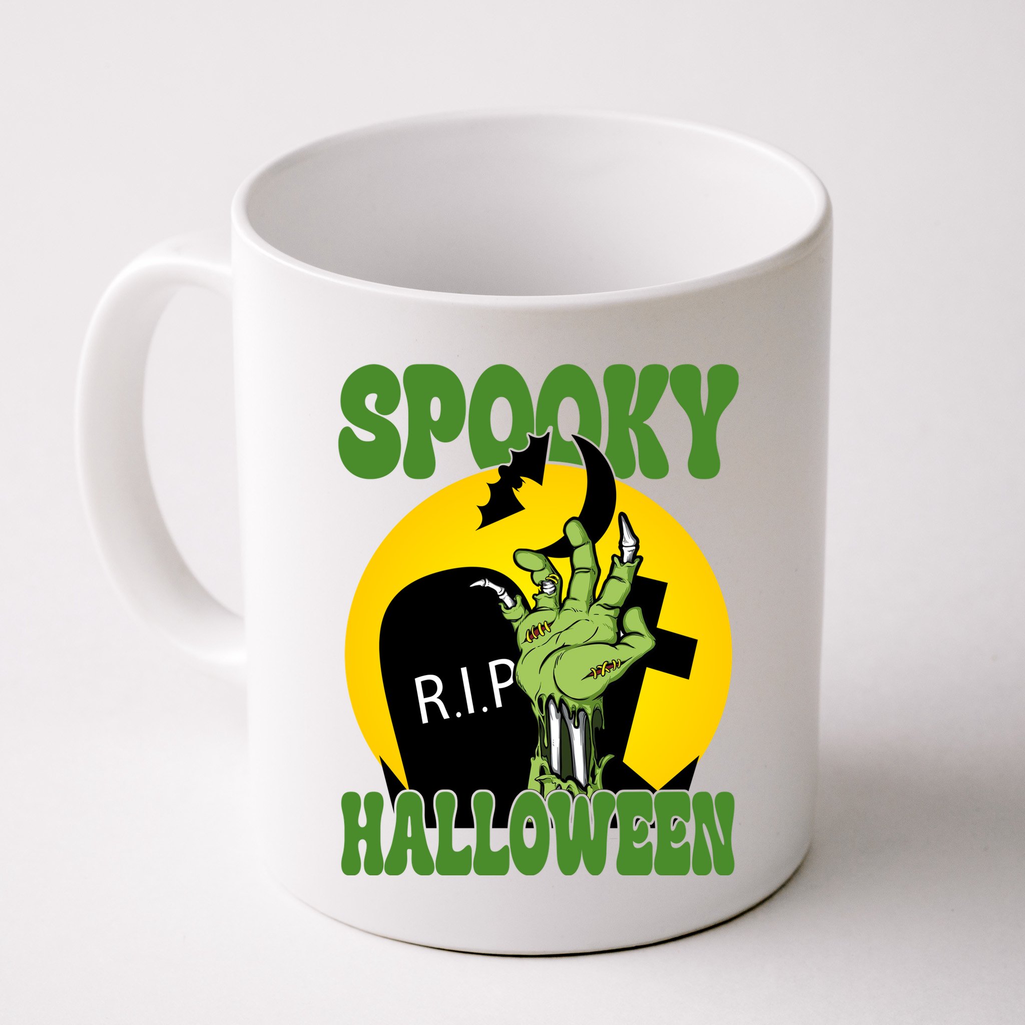 Spooky Halloween Rip Zombie Mug