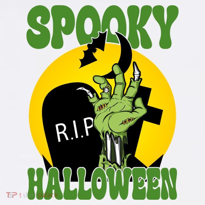 Spooky Halloween Rip Zombie Premium T-Shirt