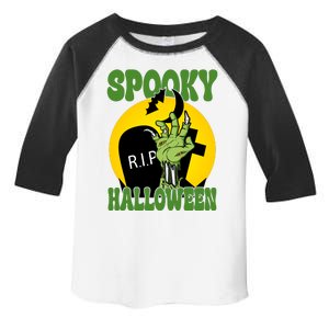 Spooky Halloween Rip Zombie Toddler Fine Jersey T-Shirt