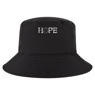 Sobriety Hope Recovery Alcoholic Abstinence Sober Aa Support Cool Comfort Performance Bucket Hat