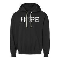 Sobriety Hope Recovery Alcoholic Abstinence Sober Aa Support Garment-Dyed Fleece Hoodie