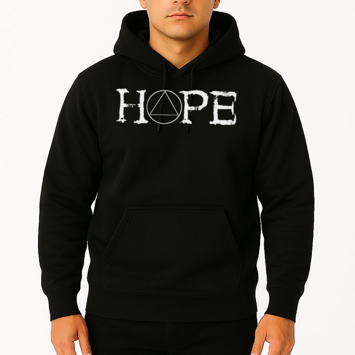 Sobriety Hope Recovery Alcoholic Abstinence Sober Aa Support Hoodie