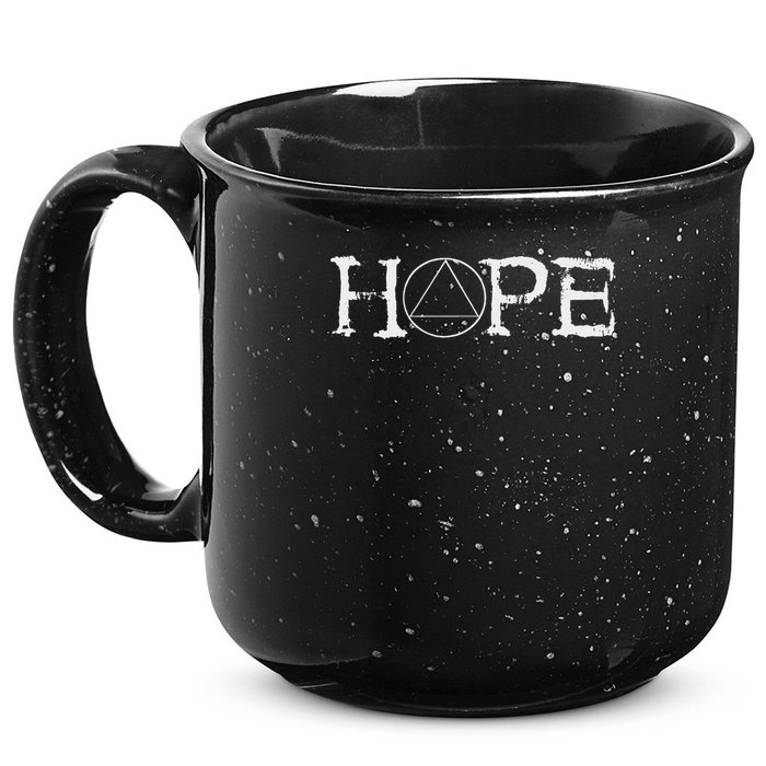 Sobriety Hope Recovery Alcoholic Abstinence Sober Aa Support 15oz Campfire Ceramic Mug