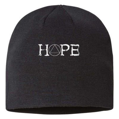 Sobriety Hope Recovery Alcoholic Abstinence Sober Aa Support Sustainable Beanie