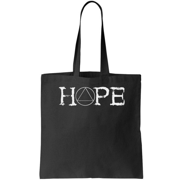 Sobriety Hope Recovery Alcoholic Abstinence Sober Aa Support Bag