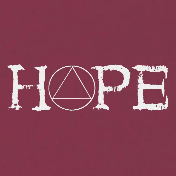 Sobriety Hope Recovery Alcoholic Abstinence Sober Aa Support 16oz Travel Tumbler
