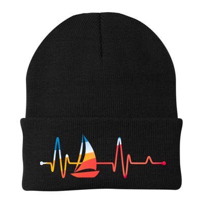 Sailing Heartbeat Retro Sailor Knit Cap Winter Beanie