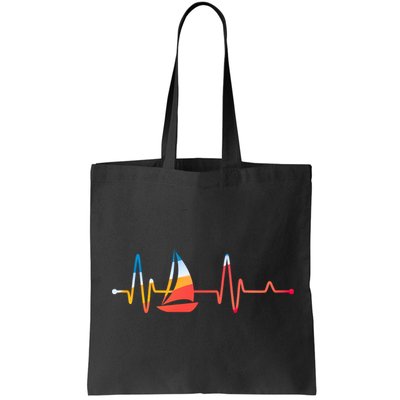 Sailing Heartbeat Retro Sailor Bag