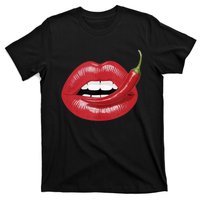 Sexy Hot Red Chili Pepper Lips T-Shirt