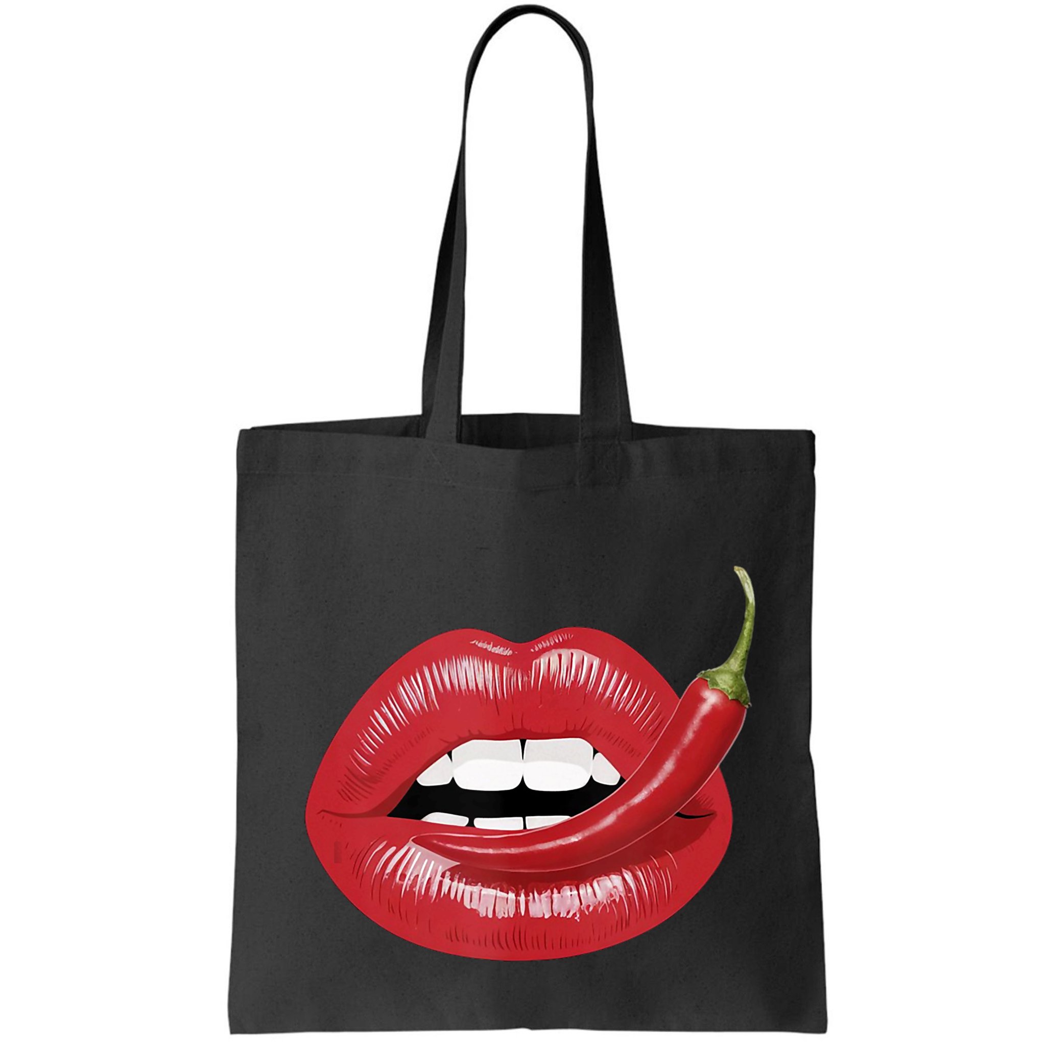 Sexy Hot Red Chili Pepper Lips Bag