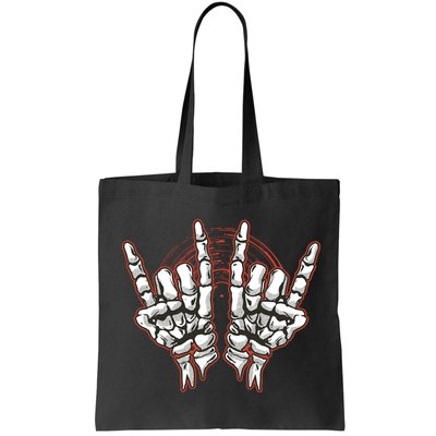 Skeleton Hands Rock And Roll Bag