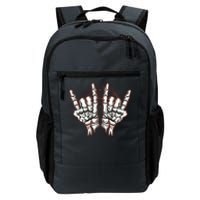 Skeleton Hands Rock And Roll Daily Commute Backpack