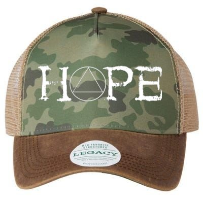 Sobriety Hope Recovery Alcoholic Sober Recover Aa Support Legacy Tie Dye Trucker Hat