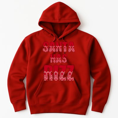 Santa Has Rizz Funny Gen Alpha Slang Christmas Teacher Hoodie