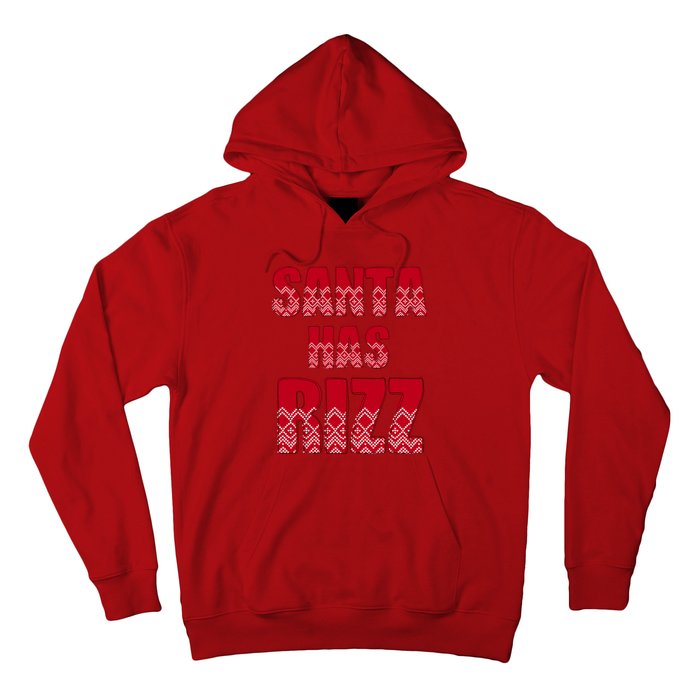 Santa Has Rizz Funny Gen Alpha Slang Christmas Teacher Hoodie