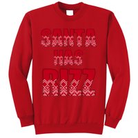 Santa Has Rizz Funny Gen Alpha Slang Christmas Teacher Sweatshirt