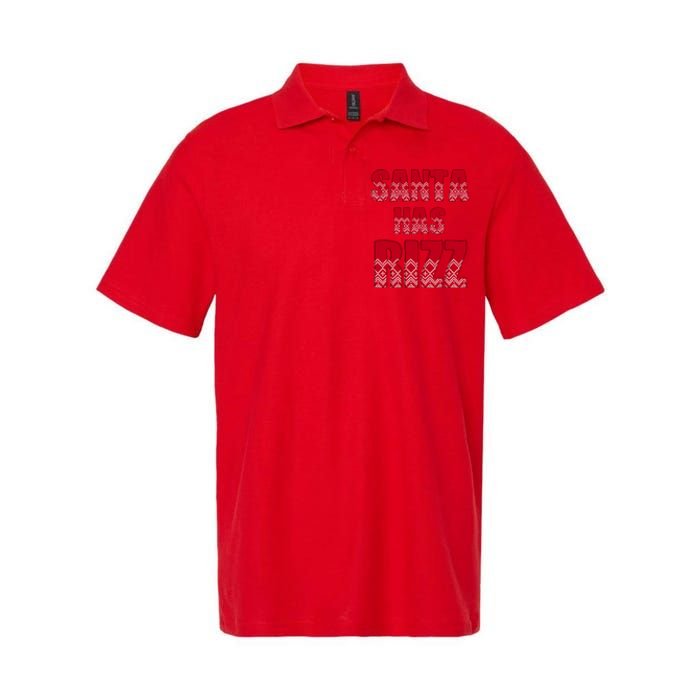 Santa Has Rizz Funny Gen Alpha Slang Christmas Teacher Softstyle Adult Sport Polo