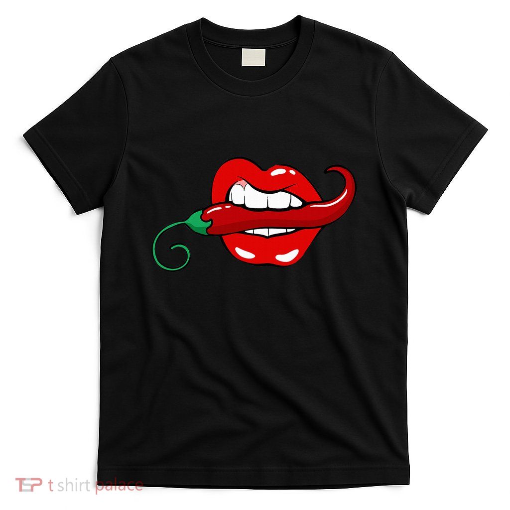 Sexy Hot Red Chili Pepper Lips T-Shirt