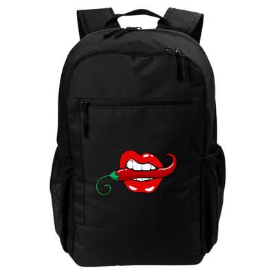 Sexy Hot Red Chili Pepper Lips Backpack