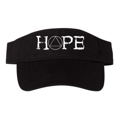 Sobriety Hope Recovery Alcoholic Sober Recover Aa Support Cool Gift Visor