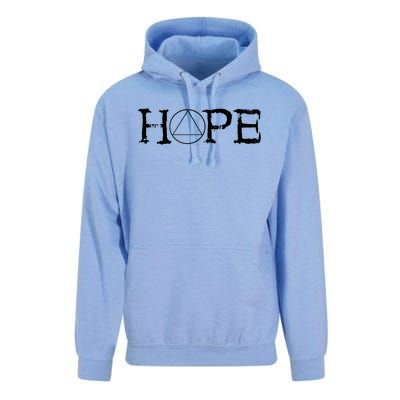 Sobriety Hope Recovery Alcoholic Sober Recover Aa Support Cool Gift Unisex Surf Hoodie