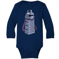 Shredder TMT Cartoon Baby Long Sleeve Bodysuit