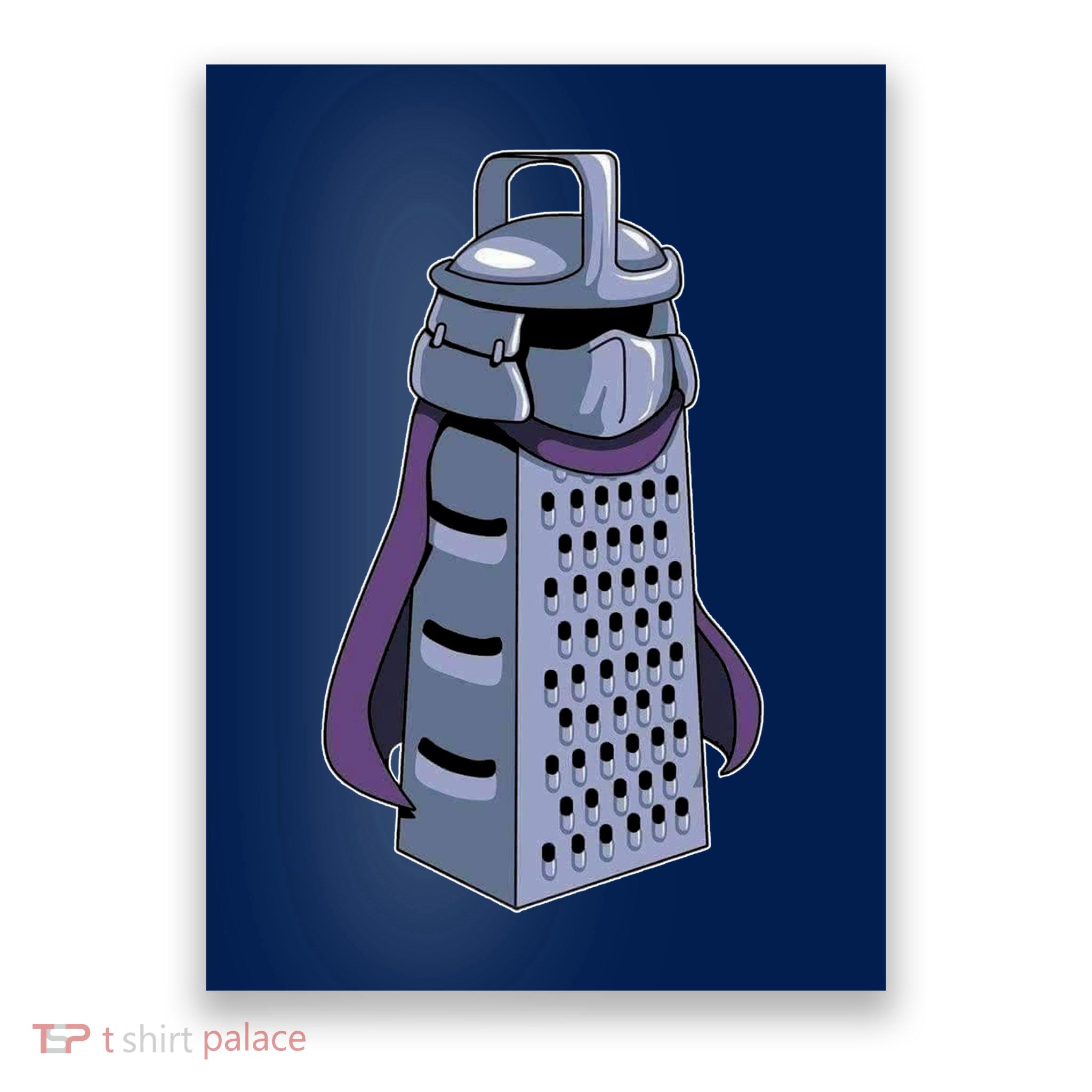 Shredder TMT Cartoon Poster