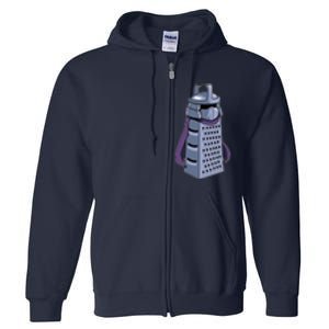 Shredder TMT Cartoon Full Zip Hoodie