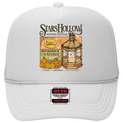 Stars Hollow High Crown Mesh Back Trucker Hat