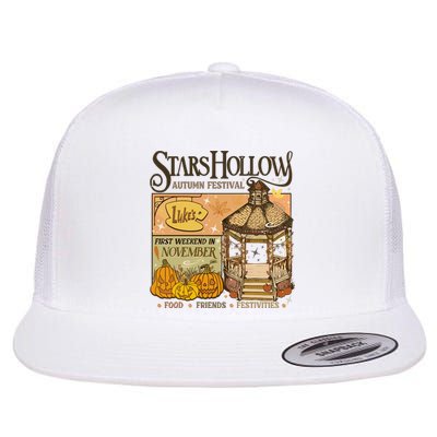 Stars Hollow Flat Bill Trucker Hat