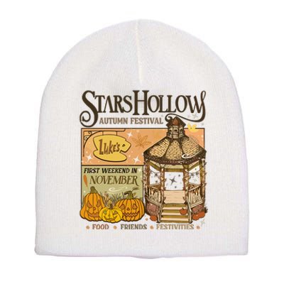 Stars Hollow Short Acrylic Beanie