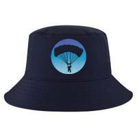 Skydiving Hobby Silhouette Cool Comfort Performance Bucket Hat