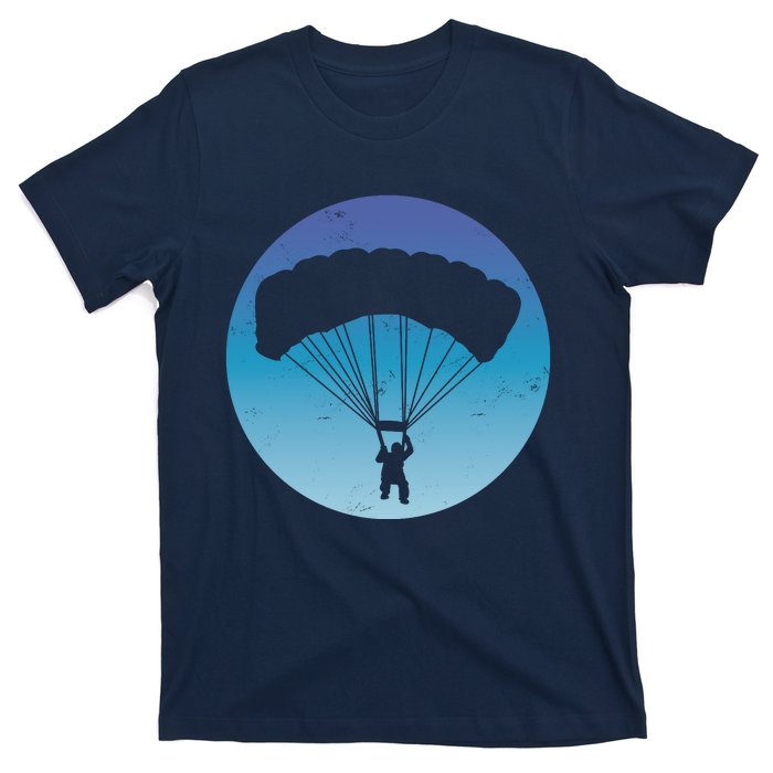 Skydiving Hobby Silhouette T-Shirt