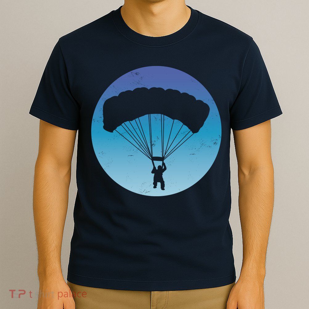 Skydiving Hobby Silhouette T-Shirt