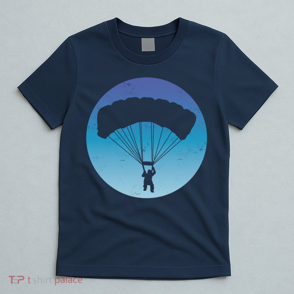 Skydiving Hobby Silhouette T-Shirt