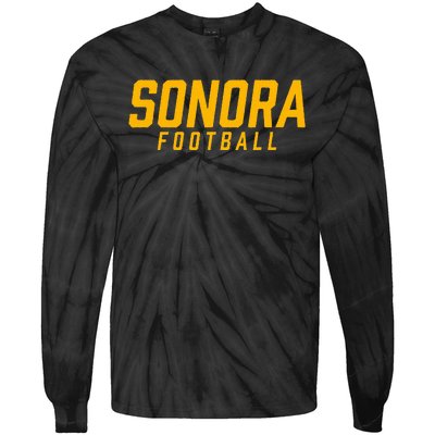 Sonora High School Football Team Tie-Dye Long Sleeve Shirt