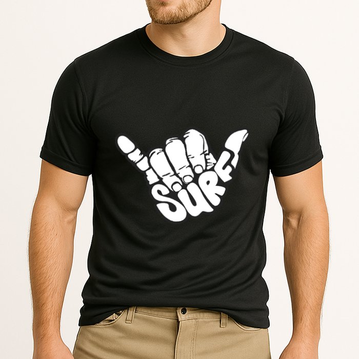 Surfing Hand Cooling Performance Crew T-Shirt