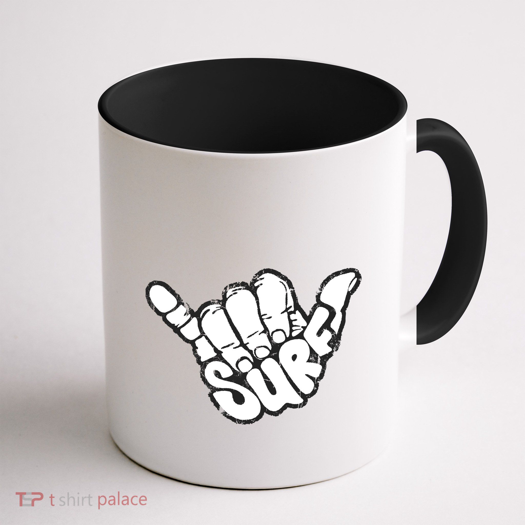 Surfing Hand Mug