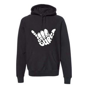 Surfing Hand Premium Hoodie