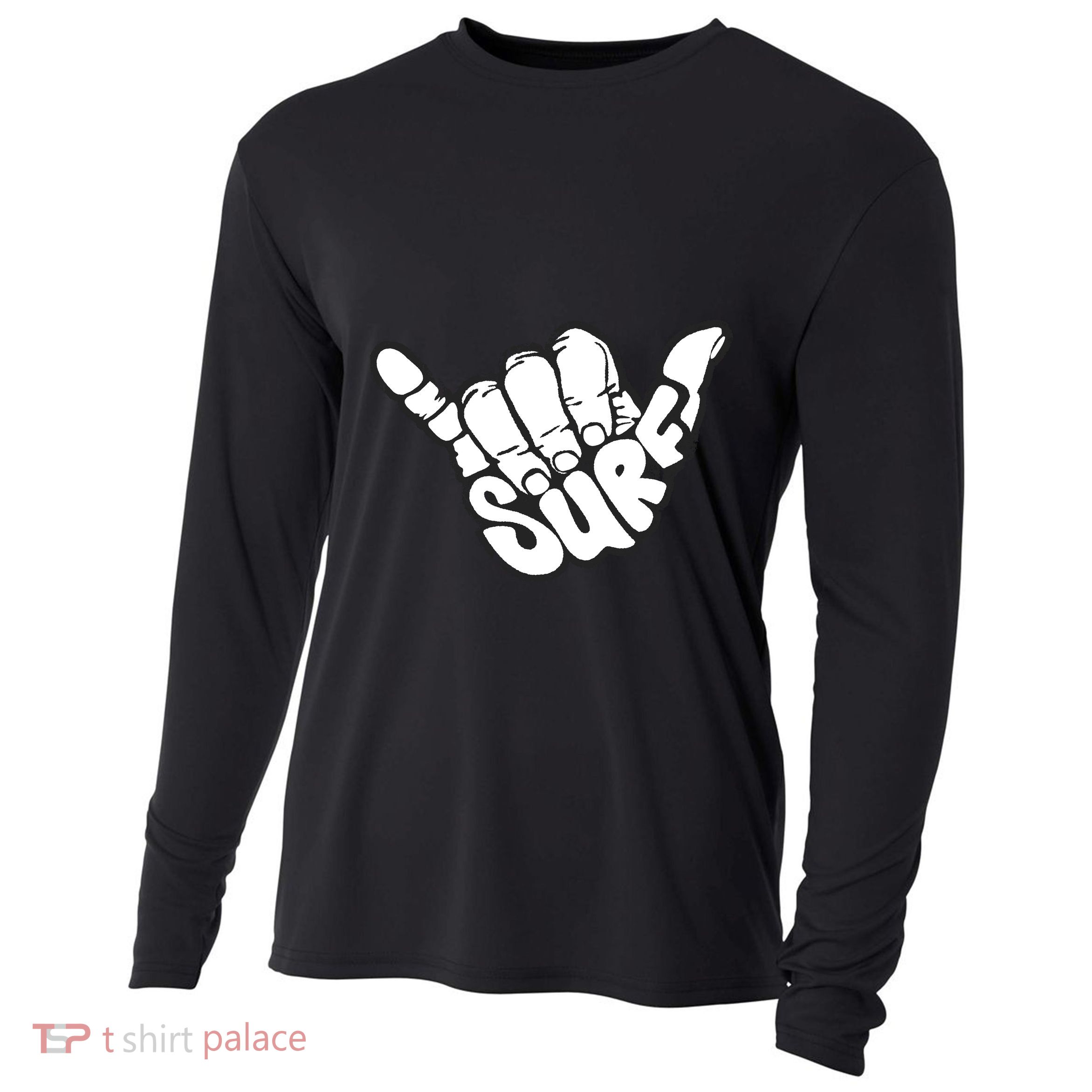 Surfing Hand Cooling Performance Long Sleeve Crew