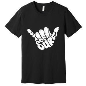 Surfing Hand Premium T-Shirt